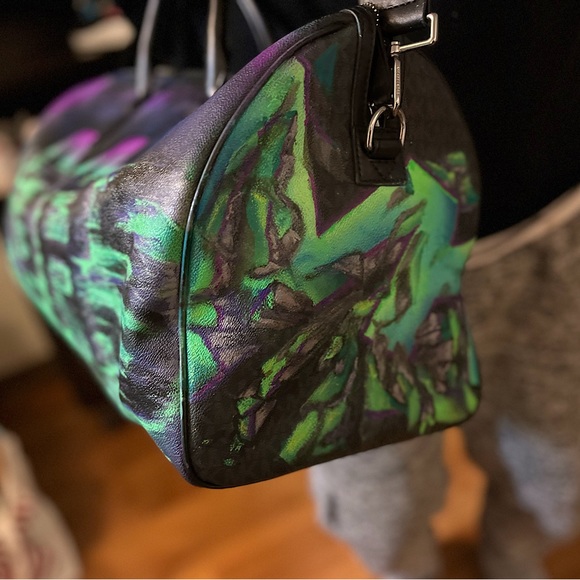 NWT Michael KORS AUTHENTIC Hudson weekender DUFFLE BAG rare Limited Edition 2in1 - Picture 3 of 7